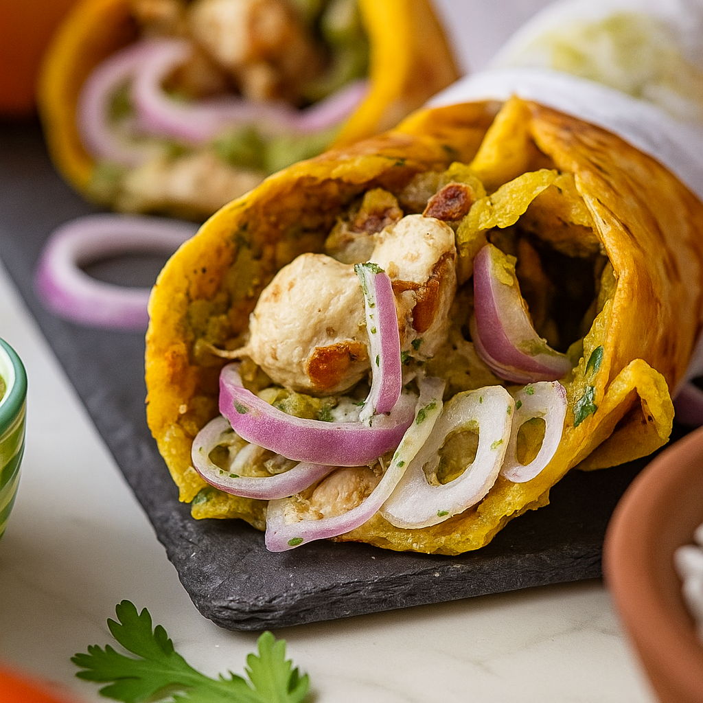 Best Chicken Malai Tikka Roll in Saskatoon, SK